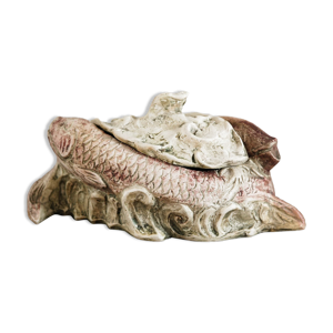 Terrine zoomorphe poisson