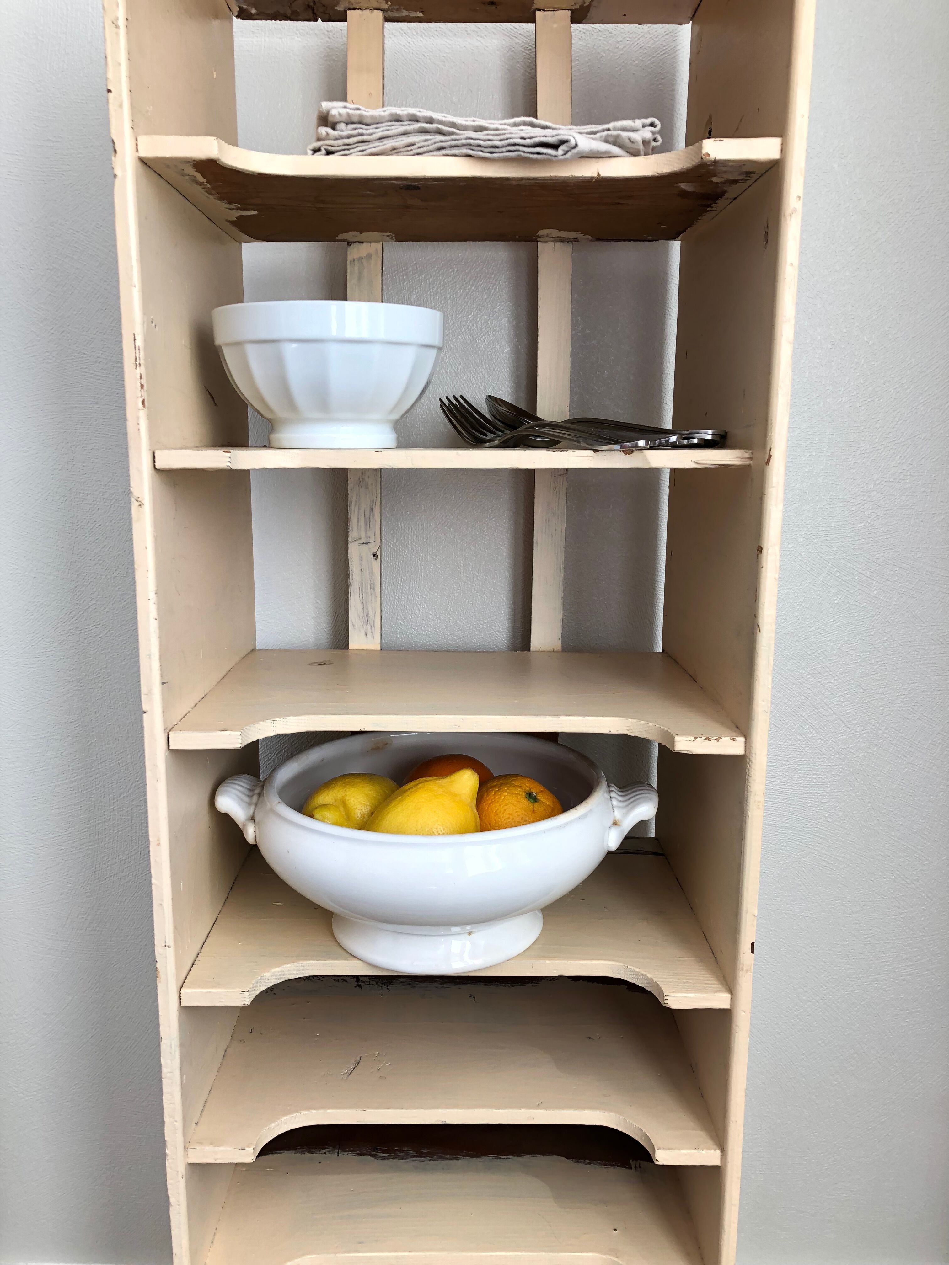 Patinated locker Cabinet