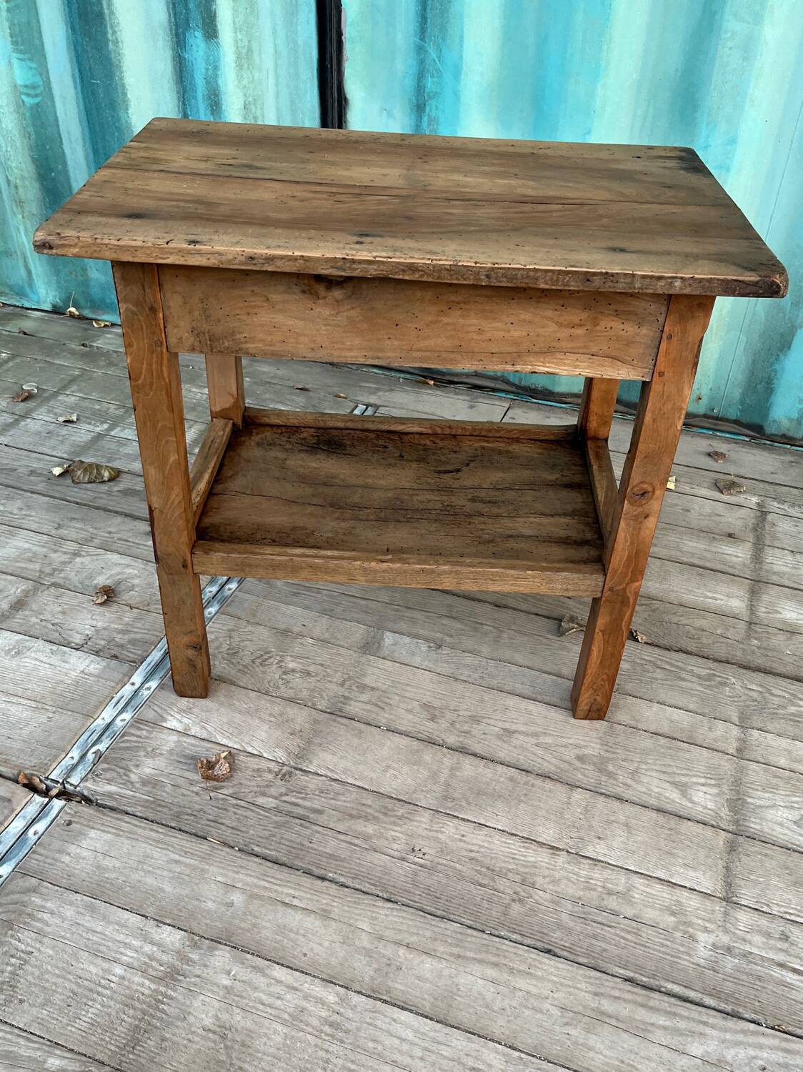 Ancienne table établi