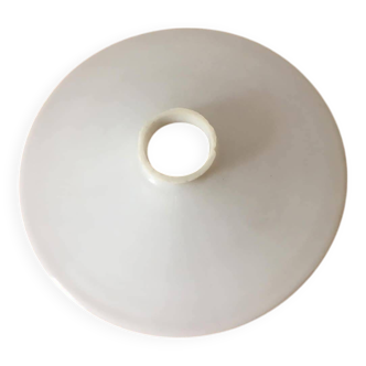 Abat-jour en opaline blanche
