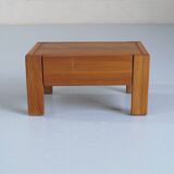 Coffee or bedside table in oiled elm