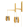 Pair of Dřevo Humpolec Adjustable Swing Arm Wall Lamps, 1960s