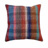 Kilim Pillow 60 x 60 cm Tapis Kelim Kilim Pillow Cover ,Vintage Meditation Bench Kelim Teppich Boho