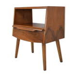 Mid-century side table or nightstand,1950's