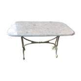 Table de bistrot marbre