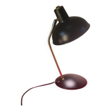 desk lamp 40x25 elec ok gold and black very good condition