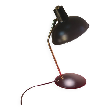 desk lamp 40x25 elec ok gold and black very good condition