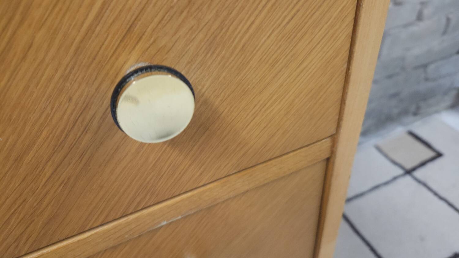 Commode 4 tiroirs année 1970 vintage
