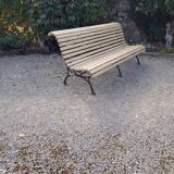 Old garden bench