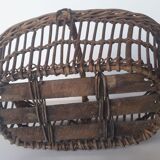 Rattan basket or wicker basket