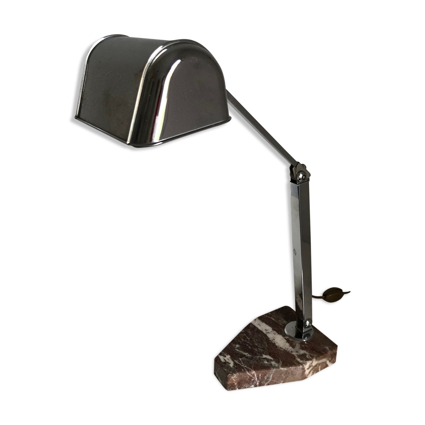 Art deco lamp Fare marble 1940 - 50 cm