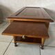 Cherry wood coffee table