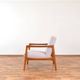 Mid-Century Swedish Teak Lounge Chair by Alf Svensson for Dux, 1960s.