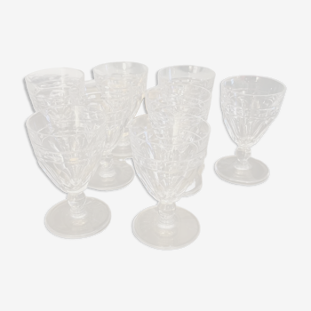 Baccarat Liquor stemmed glasses