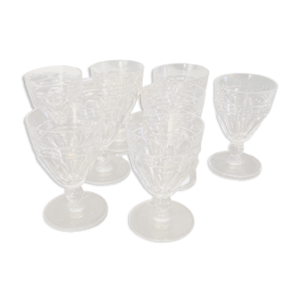 Baccarat Liquor stemmed glasses