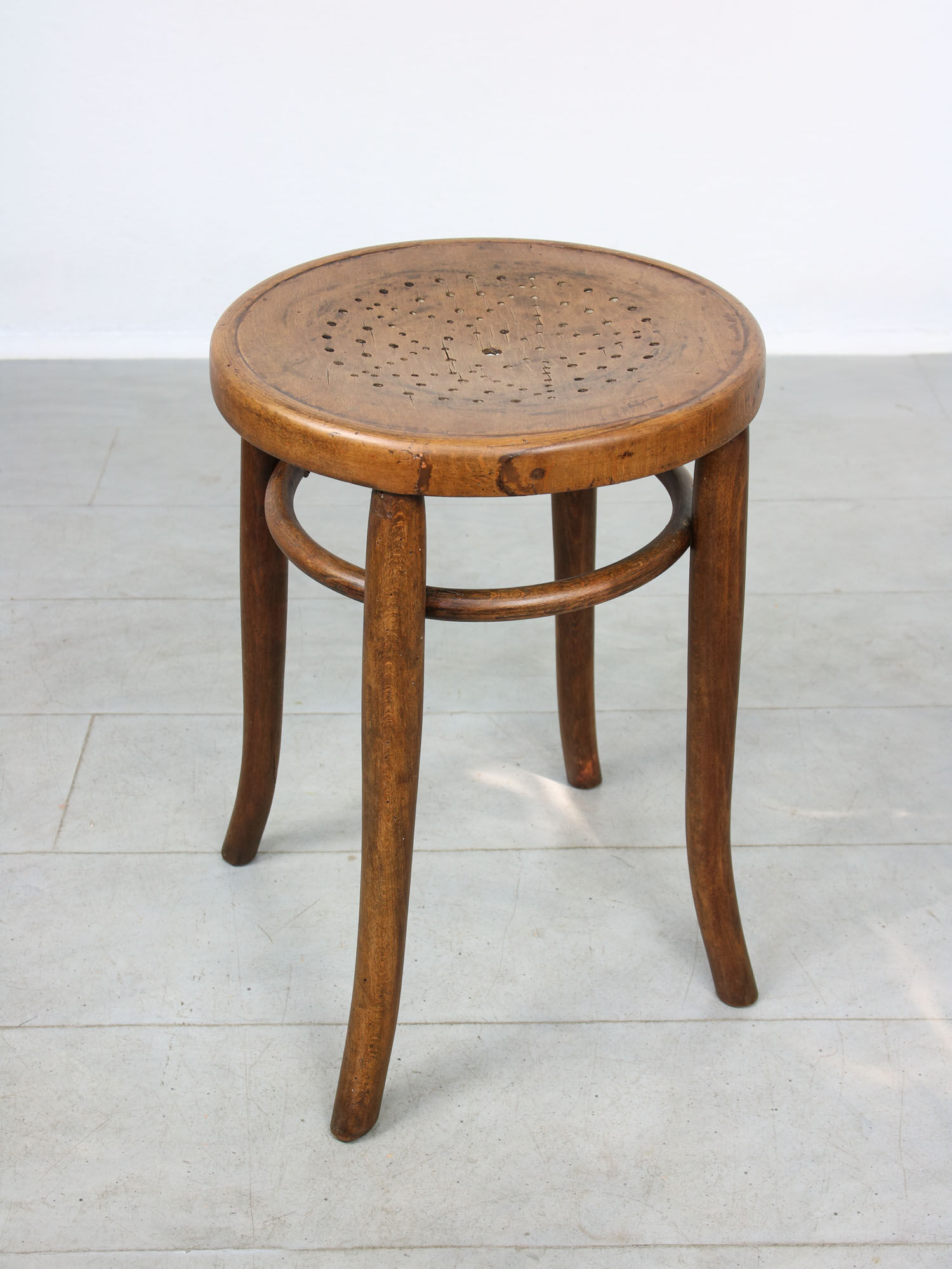 Antique Bentwood Star Piano Stool