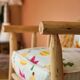 Fauteuil 50's en Kilim
