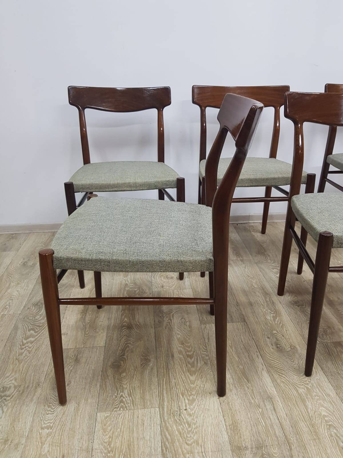 Set of chairs, Lubke/No.603/Mid-Century, 1950s/60s.