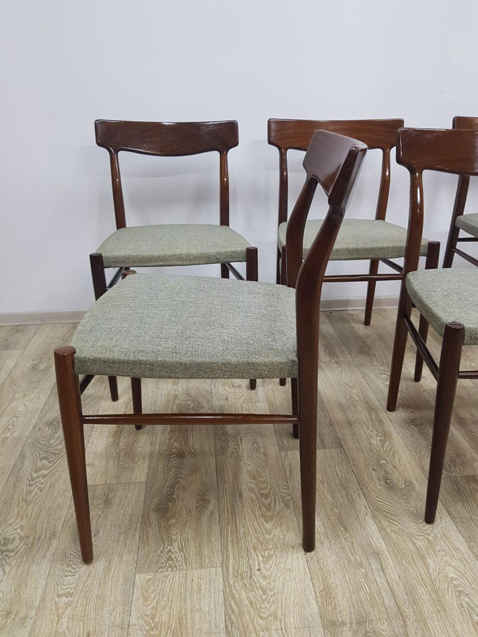 Set of chairs, Lubke/No.603/Mid-Century, 1950s/60s.