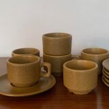 Tasses à café en céramique grès