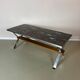 Vintage 1970s coffee table in ceramic, tiles, retro, mid-century