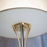 1950s floor lamp published by Maison Arlus, vintage standing lamp.
