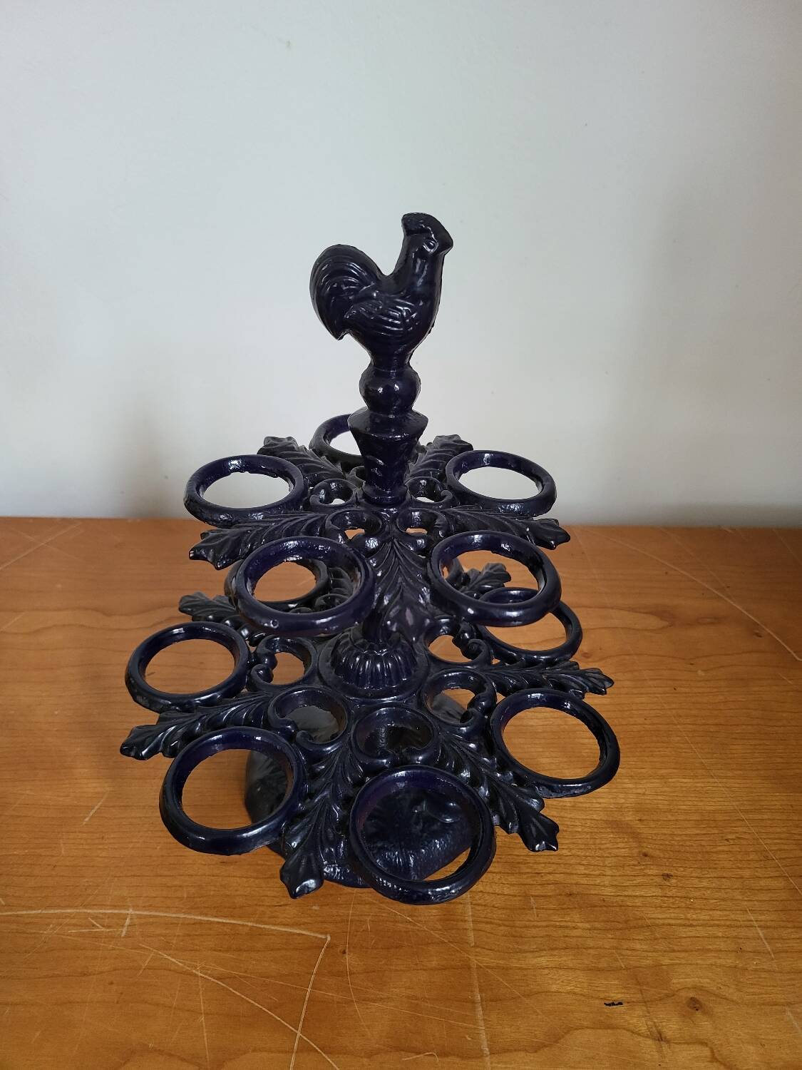 Cast Iron Egg Display