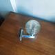 Vintage Space Age wall light 70s – Chrome metal & glass globe