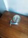 Vintage Space Age wall light 70s – Chrome metal & glass globe