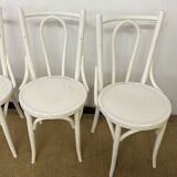 Set of 4 vintage bistro chairs
