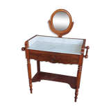 Antique hairdresser, Louis Philippe style with mirror