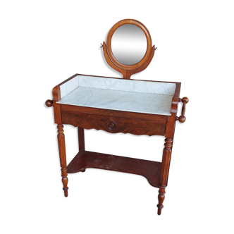 Antique hairdresser, Louis Philippe style with mirror