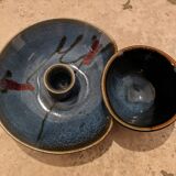 Double bowl candle holder Thierry Perraud