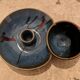 Double bowl candle holder Thierry Perraud