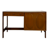 Mahogany desk by Jacques Auville