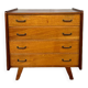 Commode vintage pieds compas 1950 1960