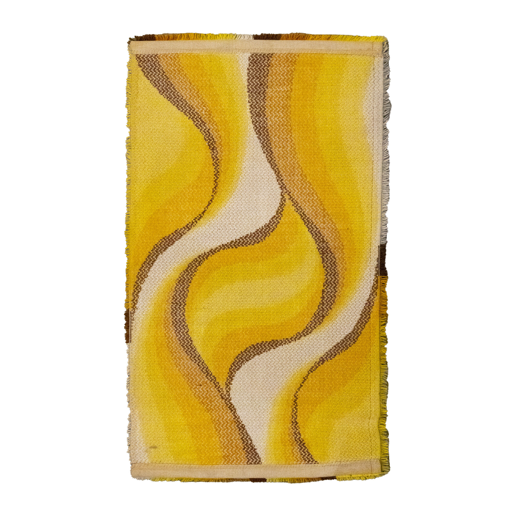 Yellow 'flames' desso carpet