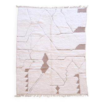 Tapis Berbère Blanc - 292 x 208 cm