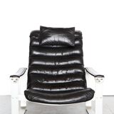 Lounge chair and ottoman Ilmari Lappalainen "Pulkka" for ASKO