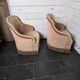 Pair of toad armchairs