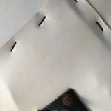 Orange tulip foot armchair