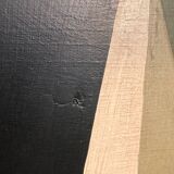 Large painting on panel