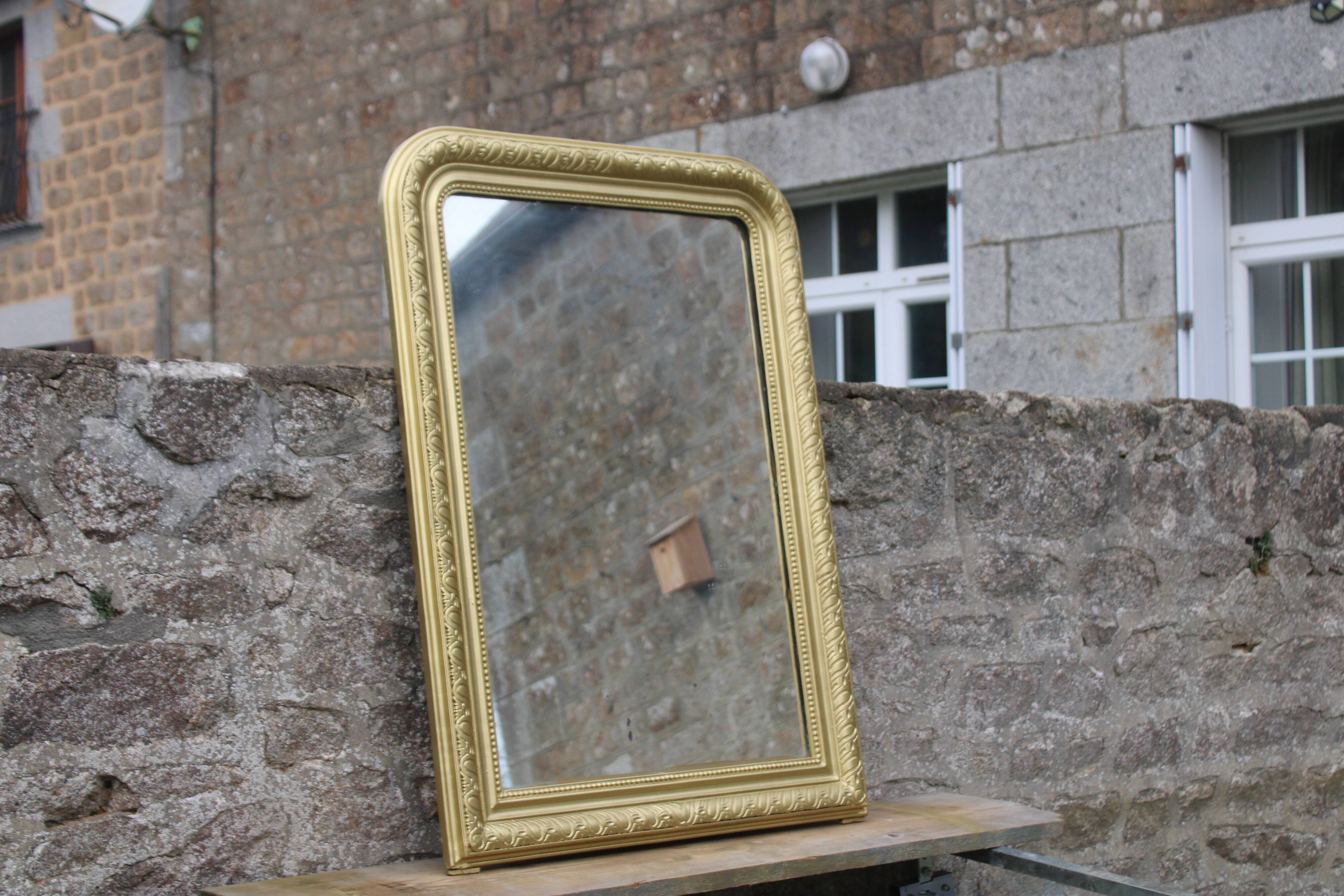 Antique mirror in Louis Philippe style
