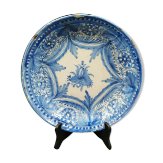 18th-century earthenware dish