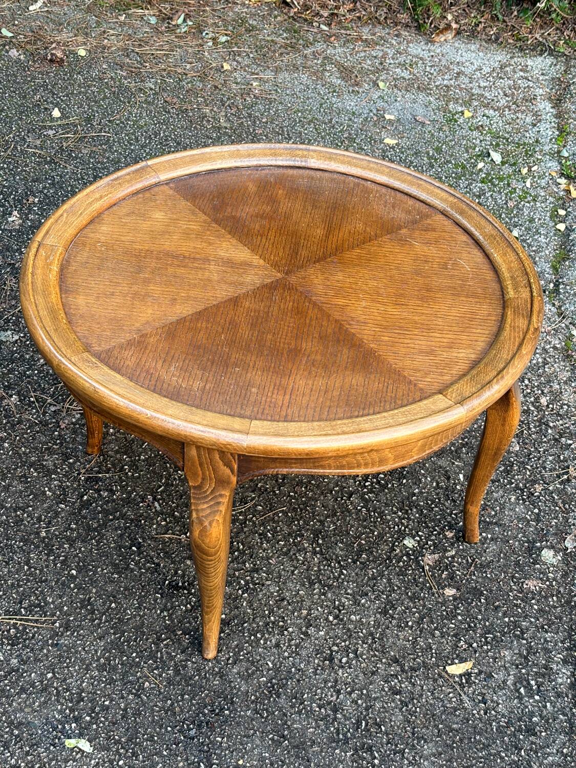 Louis XV style inlaid coffee table