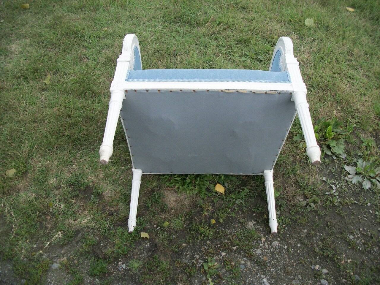 Pair of shepherdess armchairs