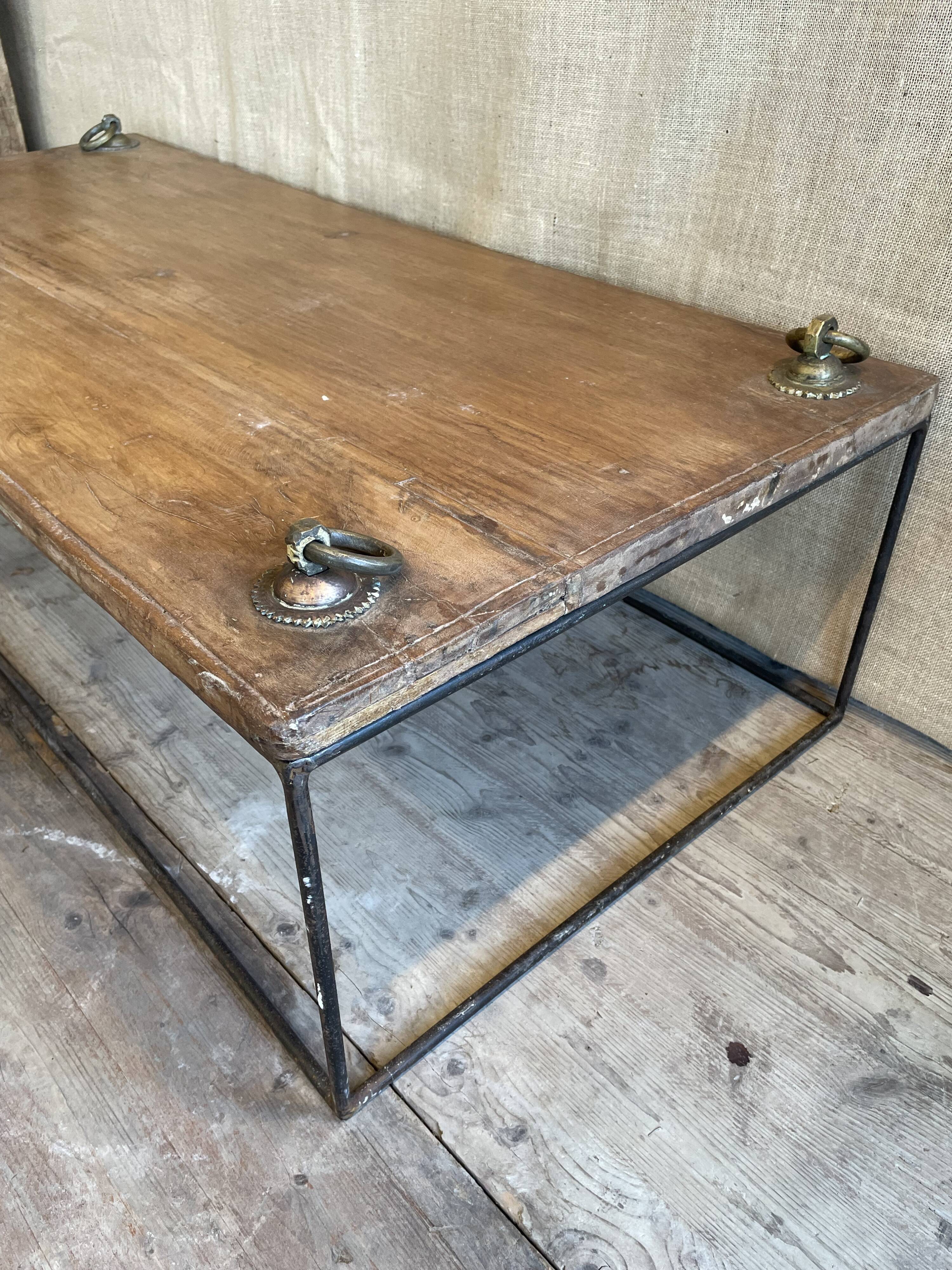 Indian wooden coffee table