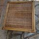 Table basse en rotin