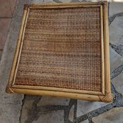 Rattan coffee table
