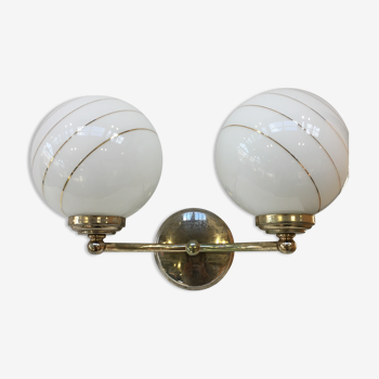 Double wall lamp two Art Deco